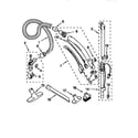 Kenmore 1162651190 hose and attachment diagram