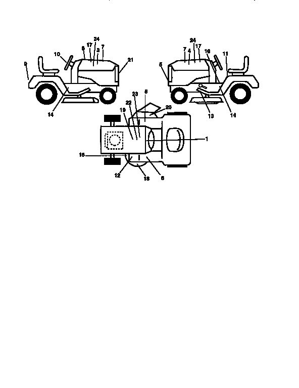 Craftsman 917252561 decals diagram
