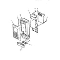 Kenmore 56589688590 control panel assembly diagram