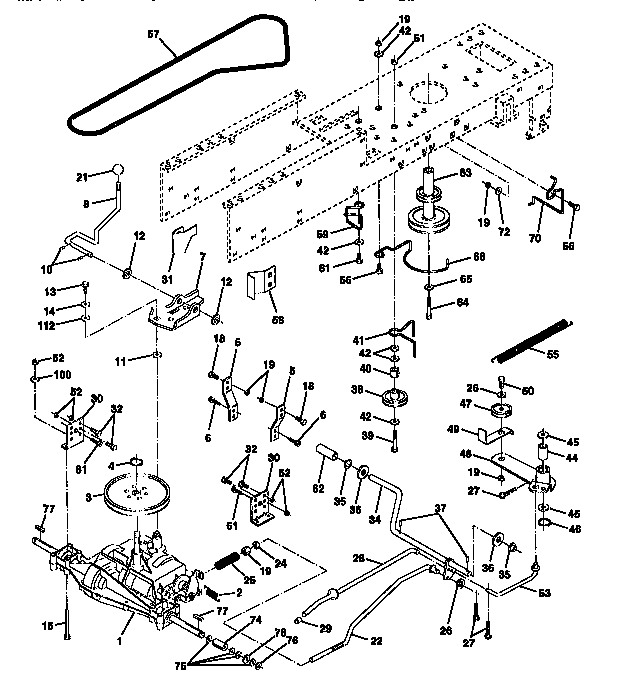Craftsman 917252451 drive diagram