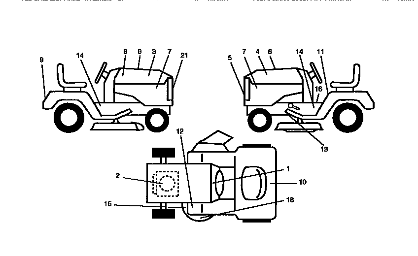 Craftsman 917252451 decals diagram