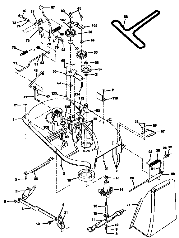 Craftsman 917252451 mower diagram