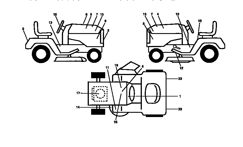 Craftsman 917250481 decals diagram