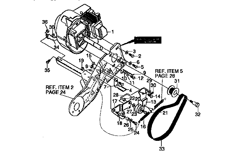Craftsman 536884680 engine and drive diagram