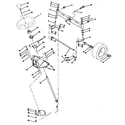 Craftsman 917250541 steering assembly diagram