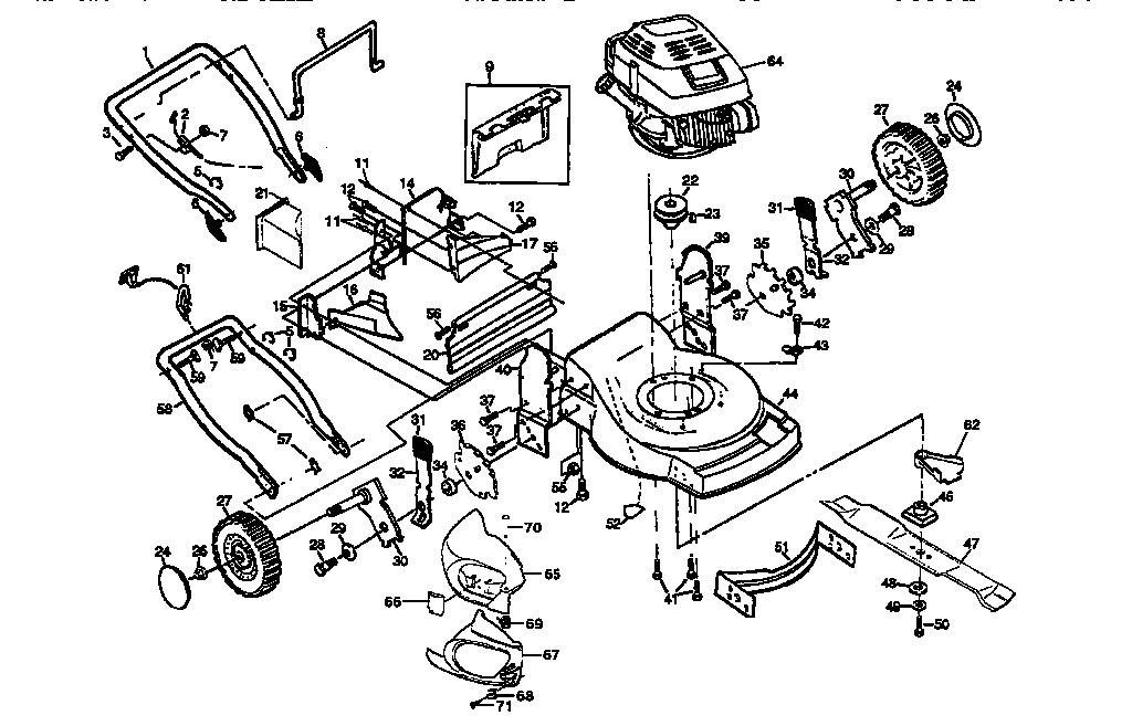 Craftsman 917372853 housing diagram