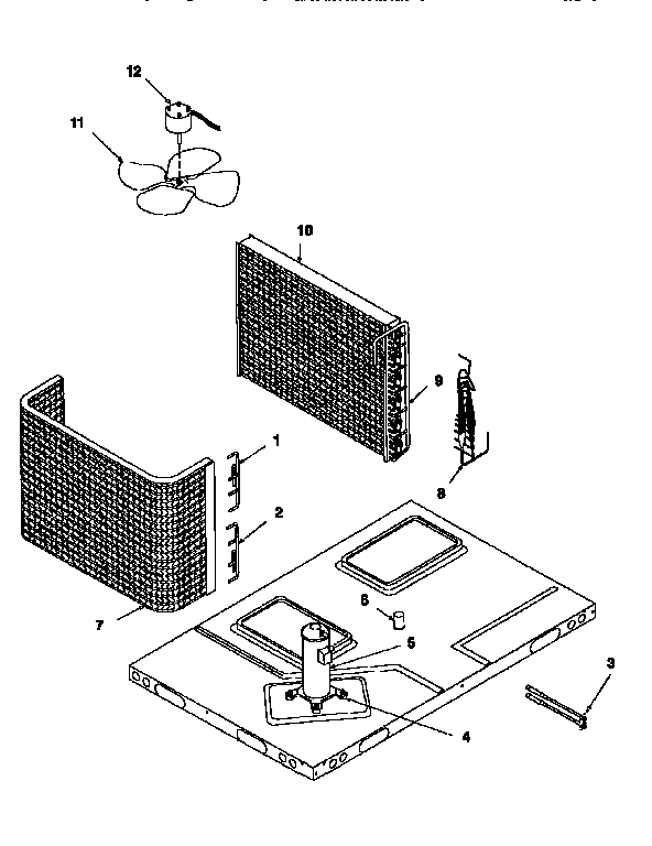 ICP NPAAA47N1K2 compressor and condenser diagram