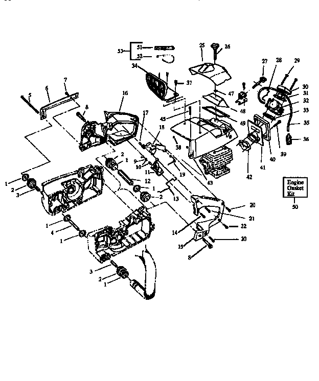 Craftsman 35494 handle diagram