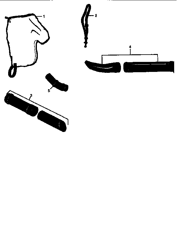 Craftsman 358798980 vacuum tube/blower tube ass'y diagram