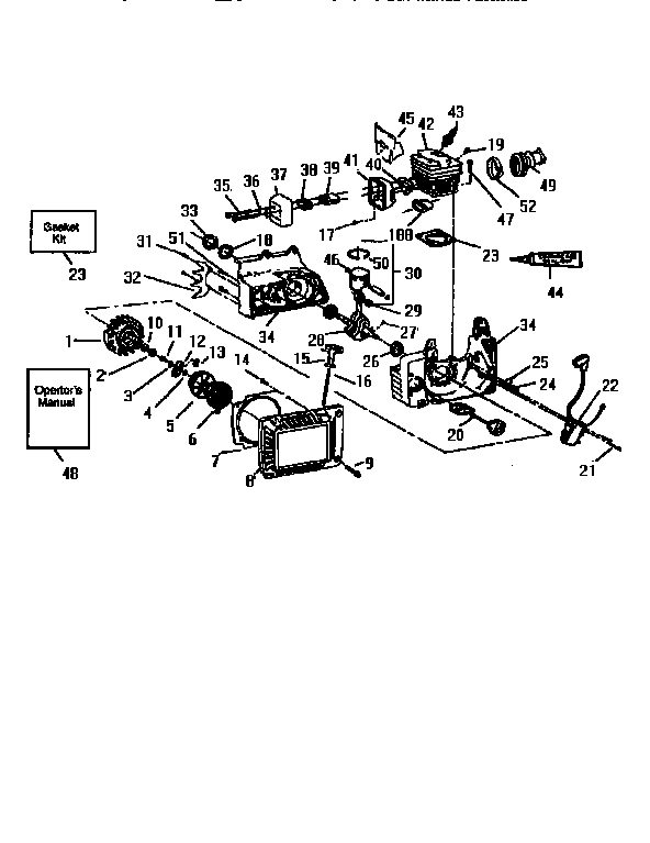 Craftsman 358351200 cylinder diagram