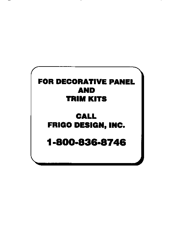 Kenmore 3639554720 trim kits diagram