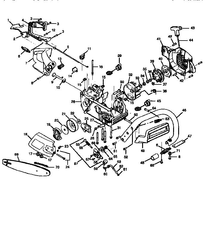 Craftsman 35835118 handle diagram
