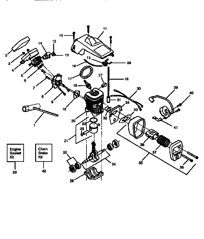 Craftsman 35835118 cylinder diagram