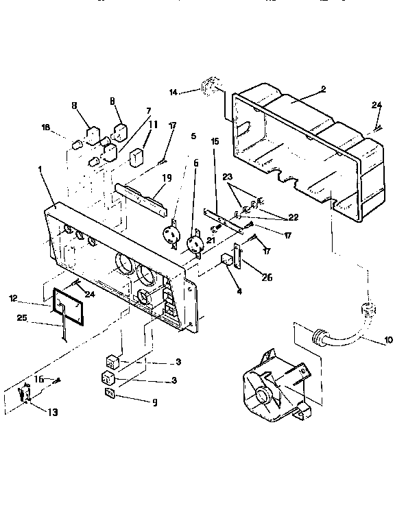 Craftsman 580327252 control panel diagram