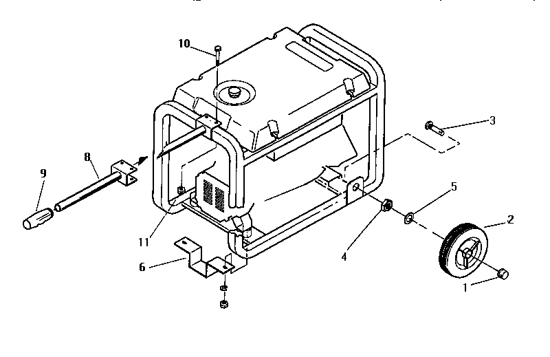 Craftsman 580327252 mounting base diagram