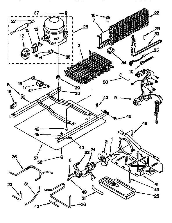KitchenAid KTRS22MAAL12 unit diagram