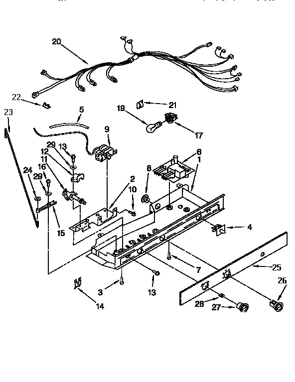 Whirlpool ED22DQXDW00 control diagram