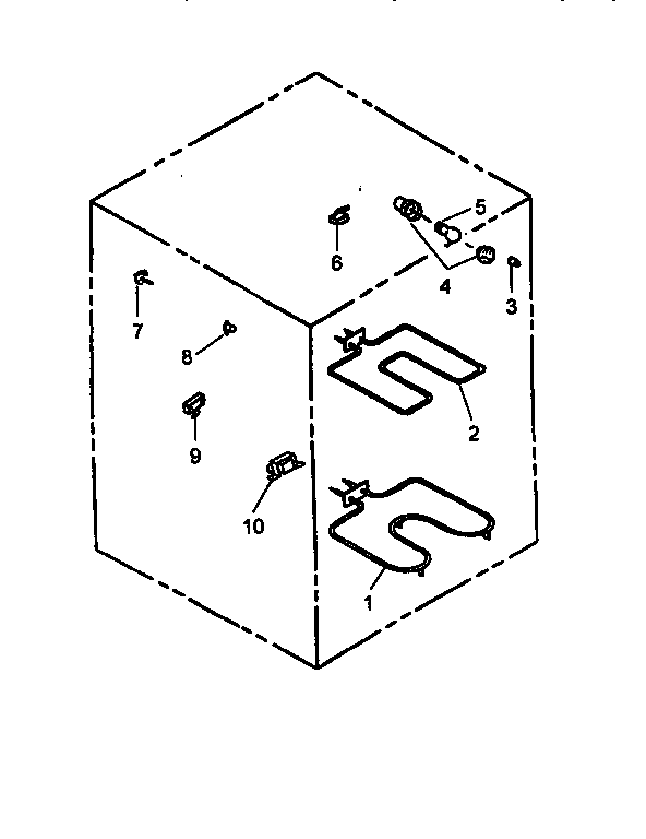 Amana ART663WW electrical components diagram