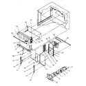 Amana TR22S4W-P1196202WW evaporator area diagram