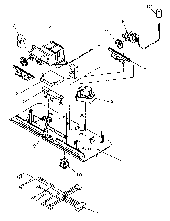 Amana TR22S4W-P1196202WW control panel diagram