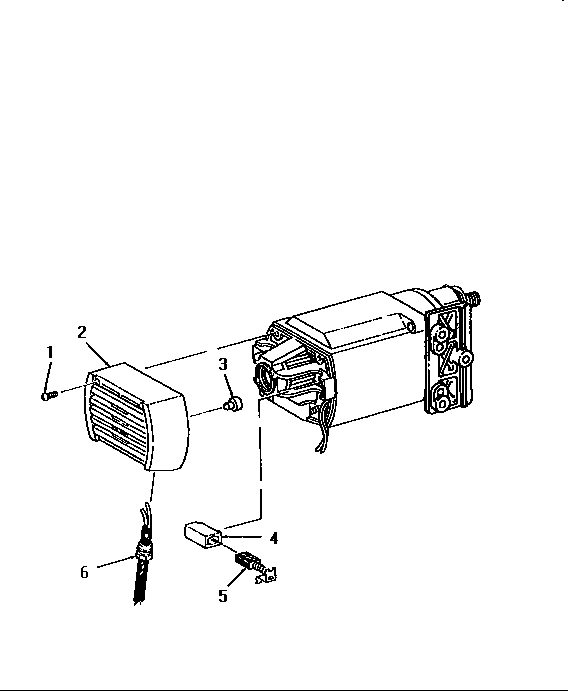 Craftsman 113221740 brush diagram