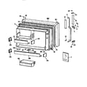 Kenmore 3639652713 freezer door diagram
