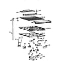 Kenmore 3639751581 compartment separator diagram