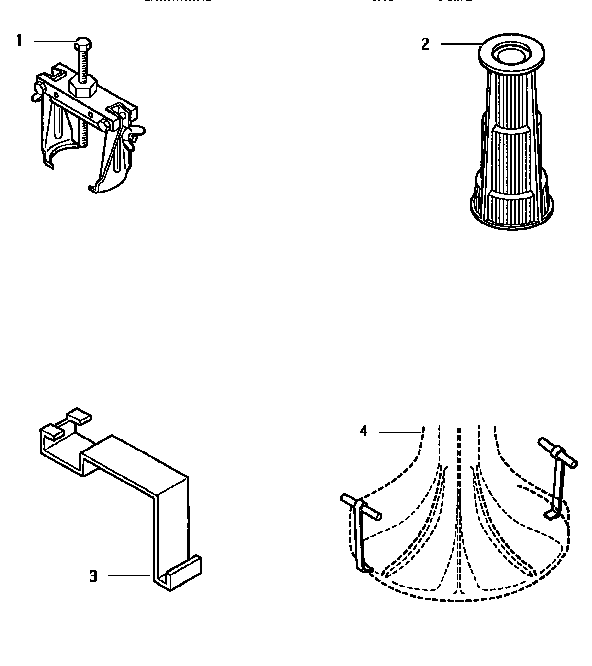 Amana AWM392W2 special tools diagram