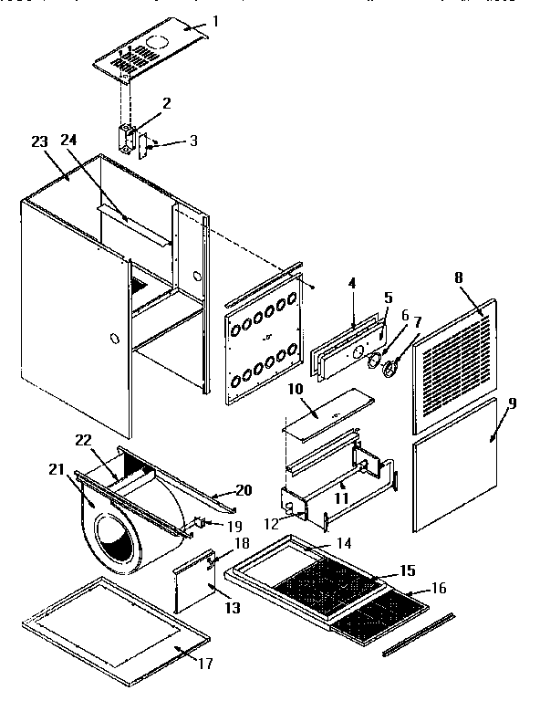 ICP NTC5125BKC1 non-functional diagram