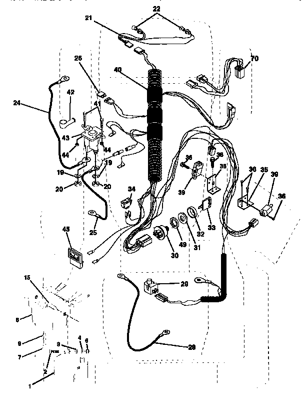 Craftsman 917252532 electrical diagram
