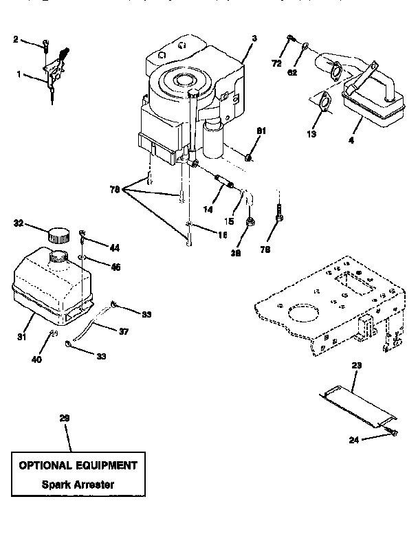 Craftsman 917252532 engine diagram
