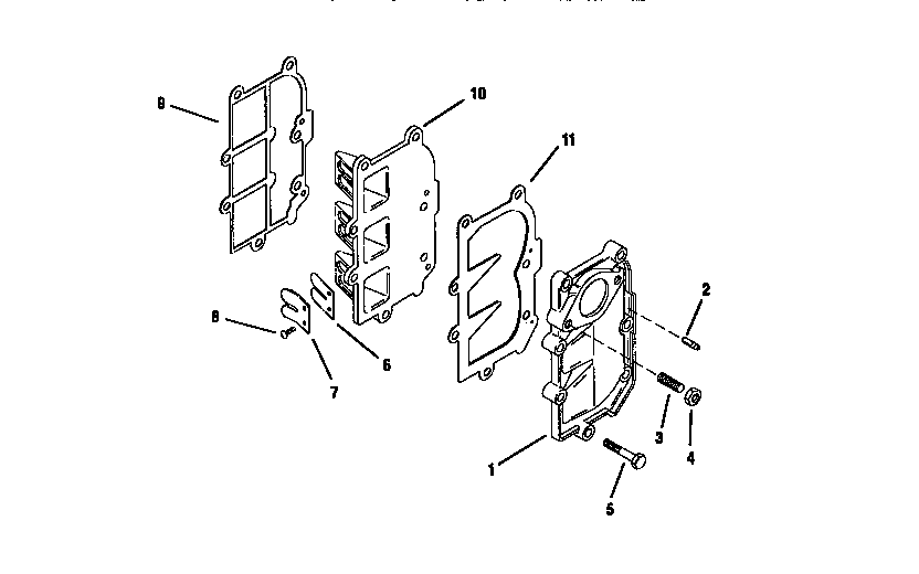 Craftsman 225582590 reed plate diagram