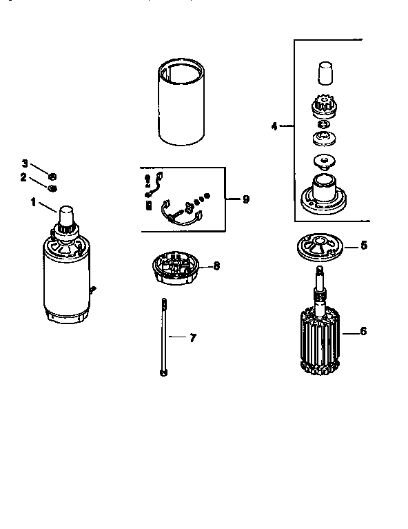 Craftsman 917258871 engine mv18s-58560 (71/501) diagram