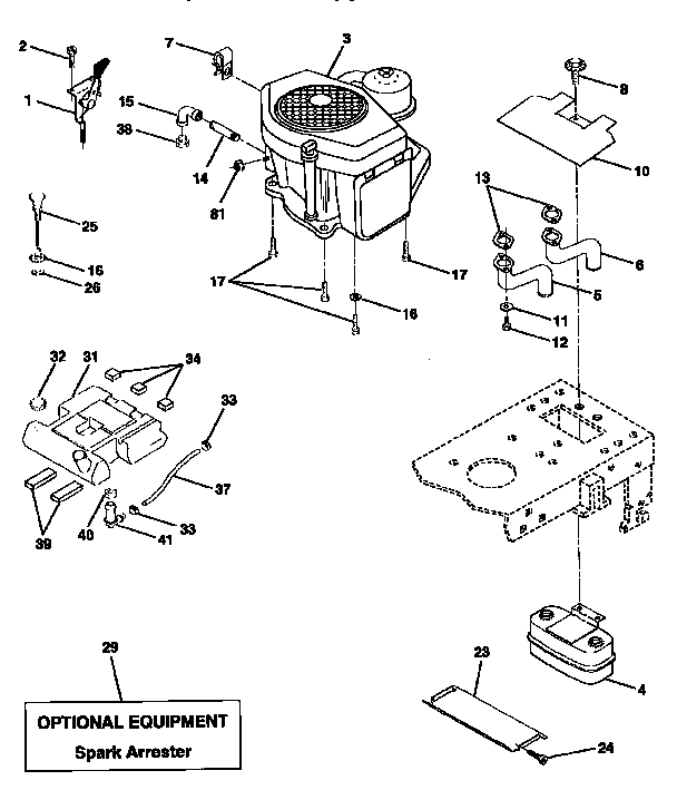 Craftsman 917252714 engine diagram