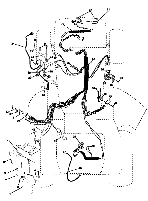Craftsman 917256540 electrical diagram