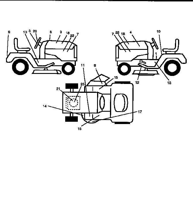 Craftsman 917256540 decals diagram