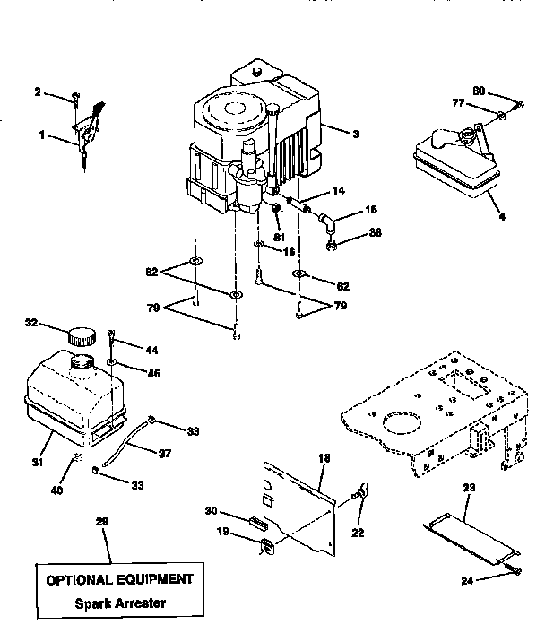Craftsman 917256540 engine diagram