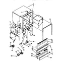Kenmore 6651674193 tub assembly diagram