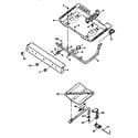 GE JGBS17EV2WH burner box diagram