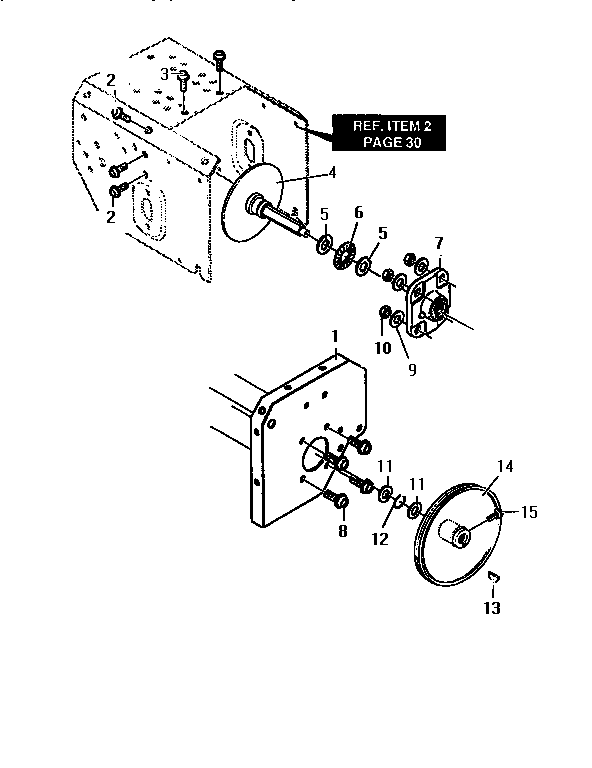 Craftsman 536886380 drive component diagram