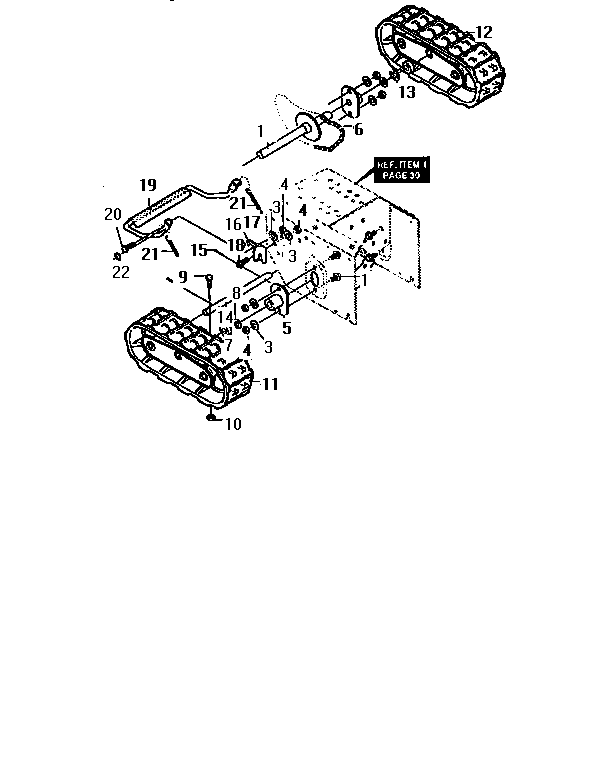 Craftsman 536886380 track diagram