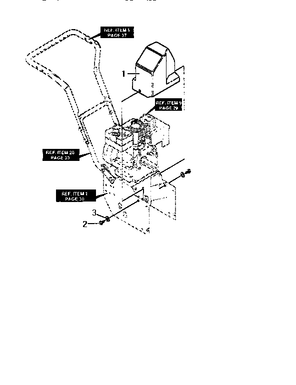 Craftsman 536886380 belt cover diagram
