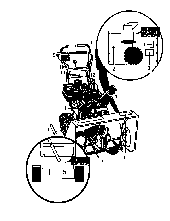 Craftsman 536886380 decal diagram