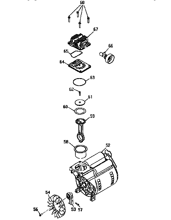 Craftsman 919152912 compressor pump diagram