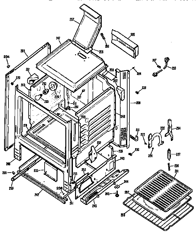Kenmore 3627165192 body diagram
