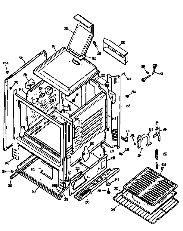Kenmore 3627275592 body diagram