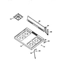 Kenmore 3626101197 cooktop diagram