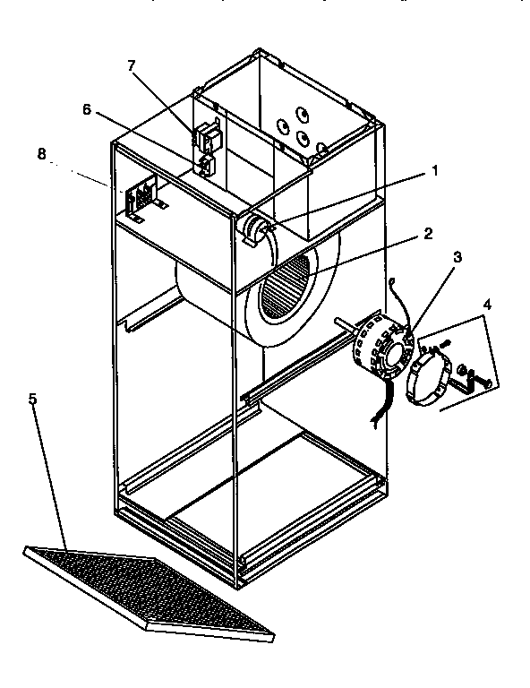 ICP BCM036XKC3 functional replacement diagram
