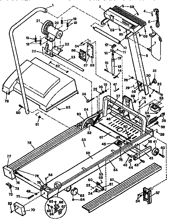Proform 831297220 unit parts diagram