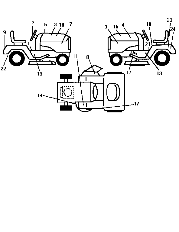 Craftsman 917256530 decals diagram